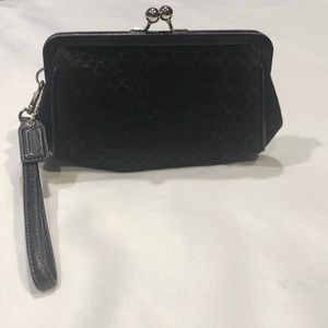 COACH Black and Silver Wrislet